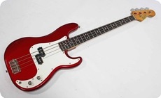 Fresher Precision Bass 1980 Candy Apple Red
