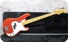 Fender Precision 1981-Morocco Red