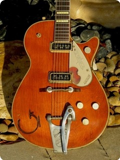 Gretsch 6121 Chet Atkins Solid Body 1955 Orange