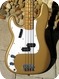 Fender Precision Bass 'Lefty 1968-Firemist Gold Refin