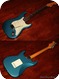 Fender Stratocaster   (#FEE0880) 1965-Lake Placid Blue