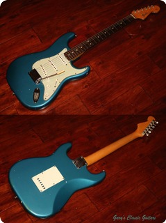 Fender Stratocaster   (#fee0880) 1965 Lake Placid Blue