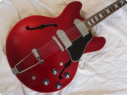 Gibson Es 330 Td 1968 Sparkling Burgundy