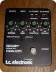 T.C. Electronic Sustain Parametric Equalizer 1980 Black Metal Box