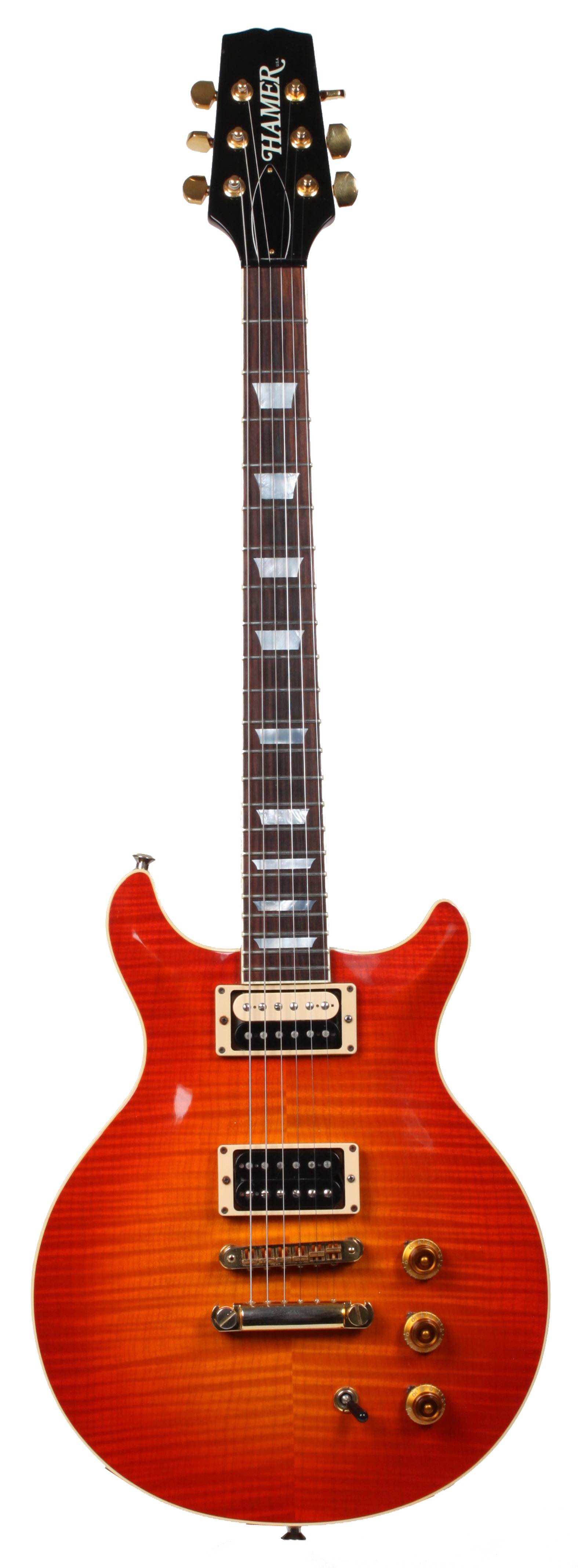 Hamer USA Special FM 1993 Cherry Sunburst Guitar For Sale MJ