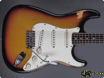 Fender Stratocaster 1972 3 Tone Sunburst