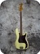 Fender Precision Bass Fretless 1971-Olympic White