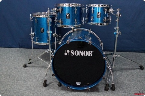 Sonor Prolite Studio Shellset 2016 Blue Sparkle (high Gloss)