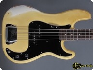 Fender Precision P Bass 1977 Olympic White