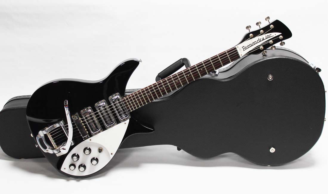Fernandes RG 80 1991 Black Guitar For Sale Rickguitars