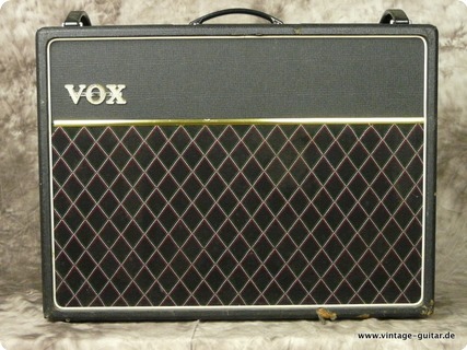 Vox Ac 30 Tb 1977 Black Tolex