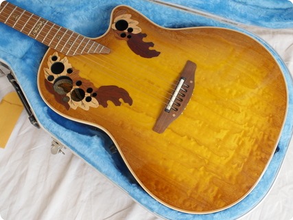 Ovation 1992 Collectors Series 1992 Sunburst Guitar For Sale ATB