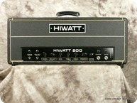 Hiwatt DR 201 1974 Black Tolex