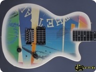 Gretsch Traveling Wilburys TW 300 1989 White WGraphic