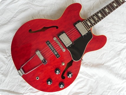 Gibson Es 335 Tdc 1967 Cherry Red