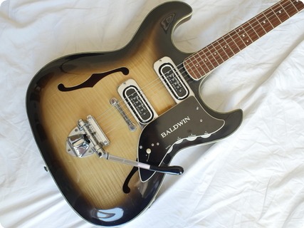 Baldwin Burns Vibraslim 1965 Grey Sunburst