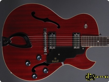 Guild Starfire Ii 1966 Cherry