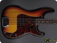 Fender Precision P Bass 1971 3 tone Sunburst