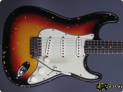 Fender Stratocaster 1964 3 Tone Sunburst