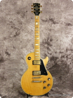 1976 gibson les paul custom natural