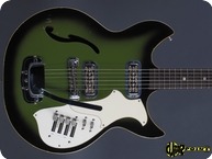 Harmony H82G Rebel 1972 Green Burst