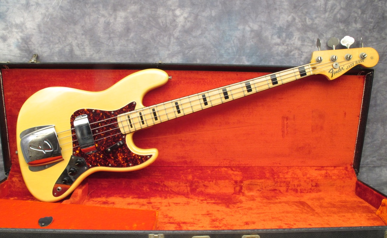 fender jazz bass blonde