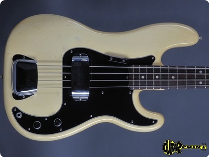 Fender Precision / P Bass 1975 Olympic White