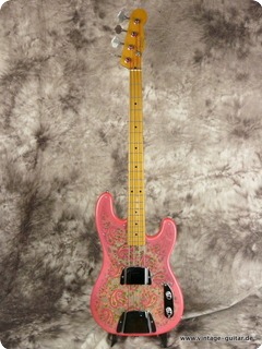 Fender Telecaster Bass Pink Paisley