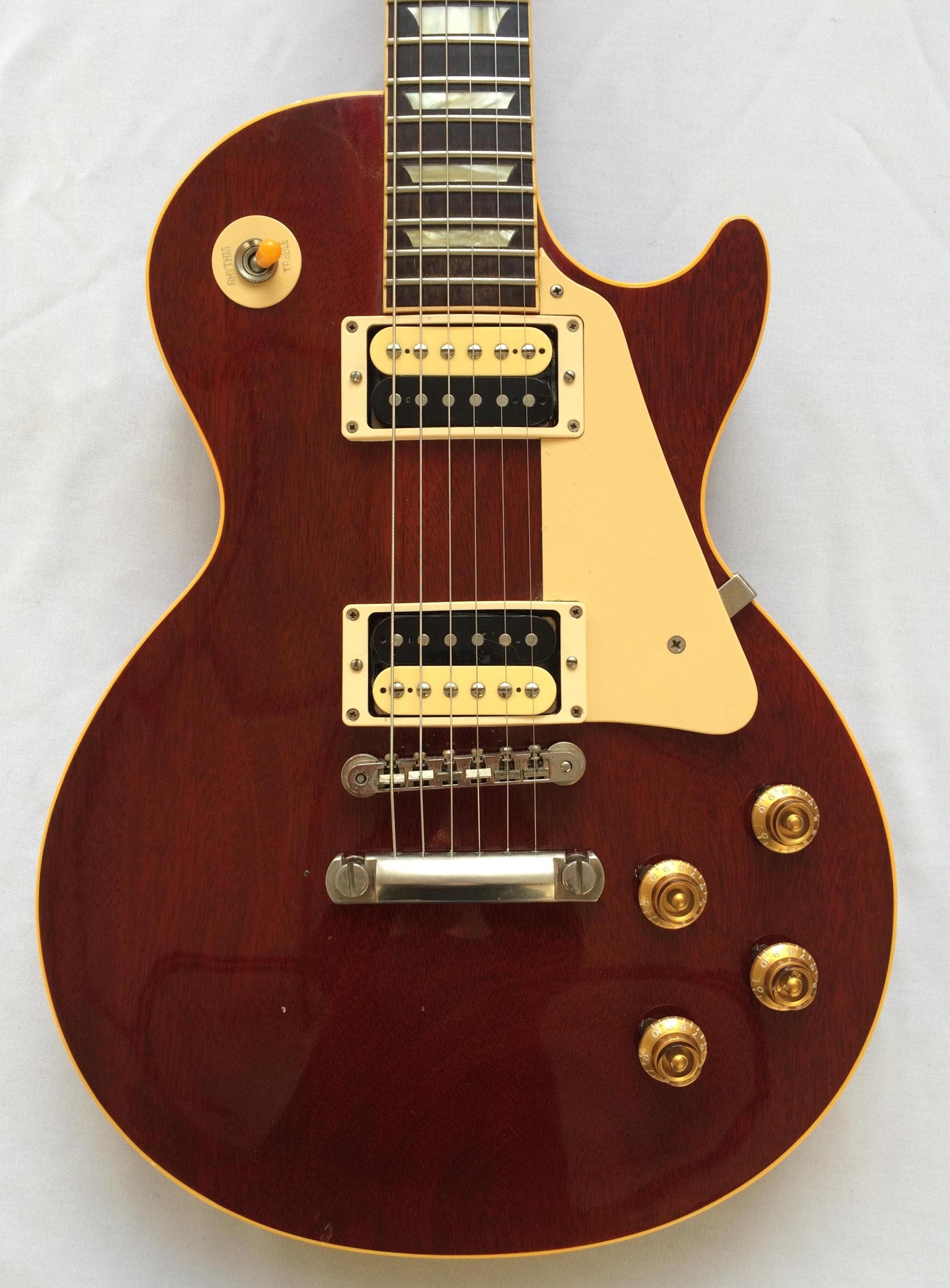 Gibson 1960 Custom Shop Les Paul Classic 1994 Cherry Red Guitar For ...