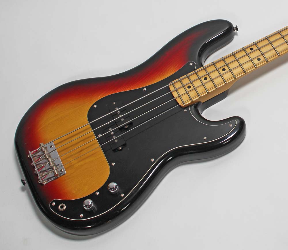 Greco Precision Bass Sunburst 1981 Sunburst Bass For Sale Rickguitars