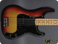 Fender Precision P Bass 1974 3 tone Sunburst