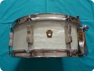 Ludwig 1950s WFL Buddy Rich Super Classic Snare Drum 14 X 55 1950 White Marine Pearl