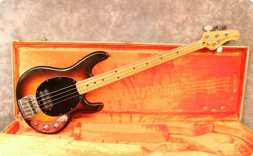 Music Man Stingray 1978 Sunburst Bass For Sale Andy Baxter Bass