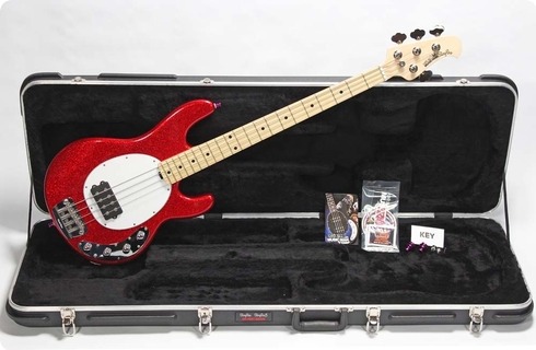 Musicman Usa Stingray 4 Ltd.  2014 Cardinal Red Sparkle