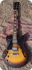 Gibson ES335 Lefty ES 335 1980 Tobacco Sunburst