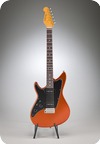 Grosh Guitars Electrajet 2011 Black Orange Metallic