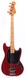 Fender Mustang Bass 1980 Translucent Red