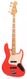 Fender Jazz Bass '75 Reissue 1998-Fiesta Red