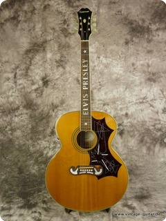 Epiphone Ej 200 E Elvis Presley 2008 Natural