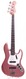 Fender Jazz Bass American Vintage '62 Reissue Relic 1986-Burgundy Mist Metallic