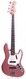 Fender Jazz Bass American Vintage 62 Reissue Relic 1986 Burgundy Mist Metallic