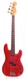 Fender Precision Bass 1966-Candy Apple Red