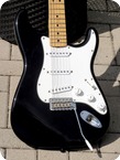 Fender Stratocaster Voodoo Hendrix Limited Run Owned By Richie Faulkner 1997 Black