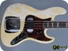 Fender Jazz Bass 1966-Olympic White - Match. Headstock