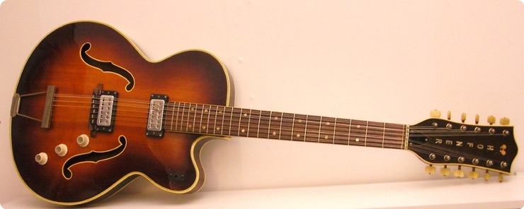 Hofner President 12 String Brunette