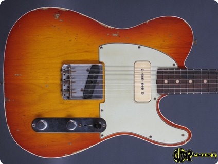 Fender Masterbuilt 59 Telecaster   Jason Smith 2008 Cherry Sunburst