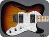 Fender Telecaster Thinline 2017-3-tone Sunburst 