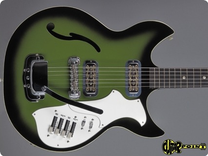 Harmony H82g   Rebel 1972 Green Burst