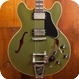 Gibson ES 345 2017 Olive Drab