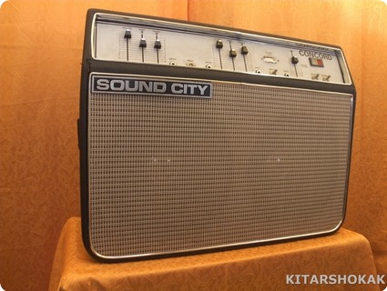 Sound City Concord (mullard Tubes In Power) 1972